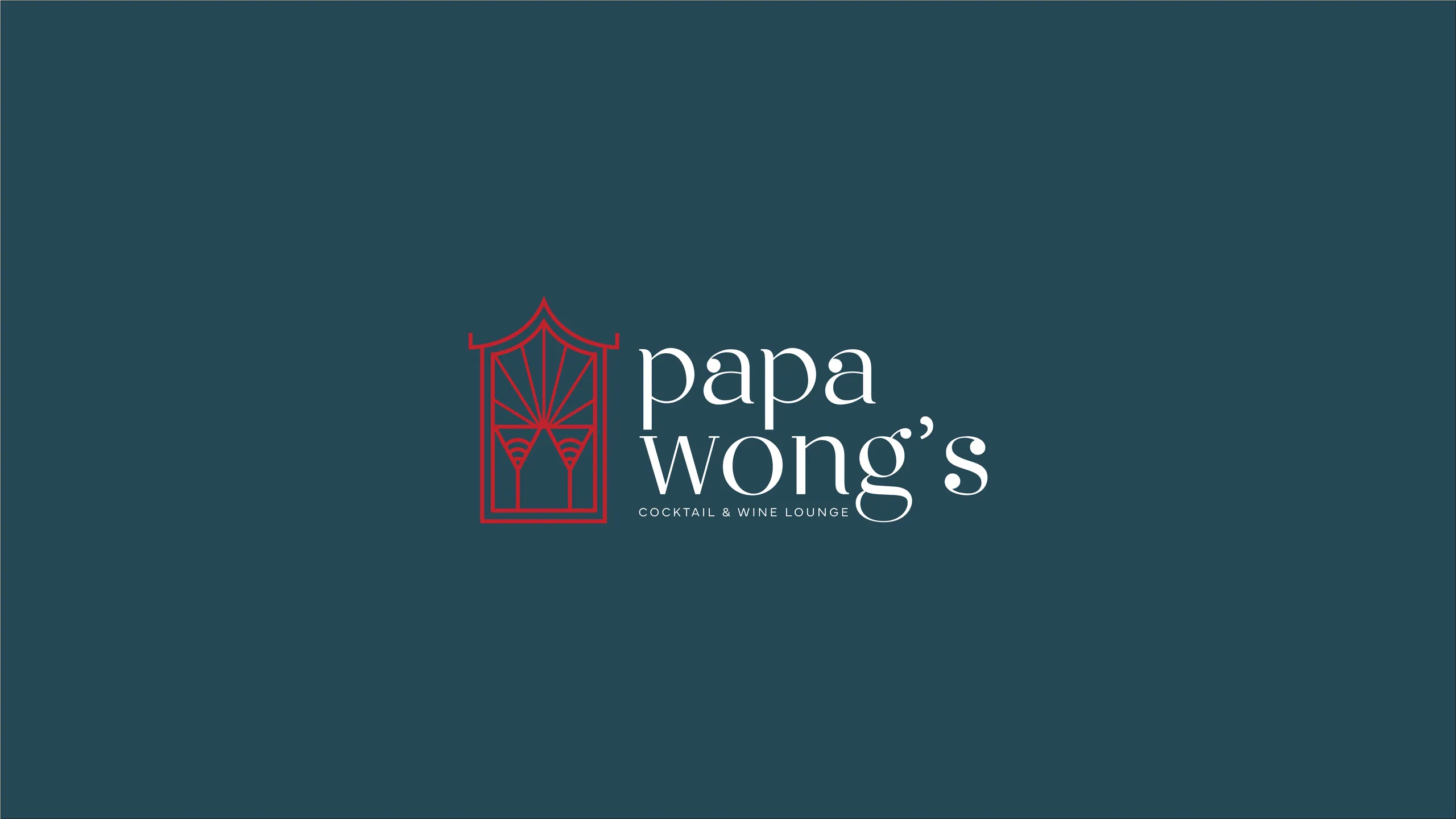 Papa Wong's brand identity 1